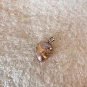 Natural Baroque Pearl Pendant